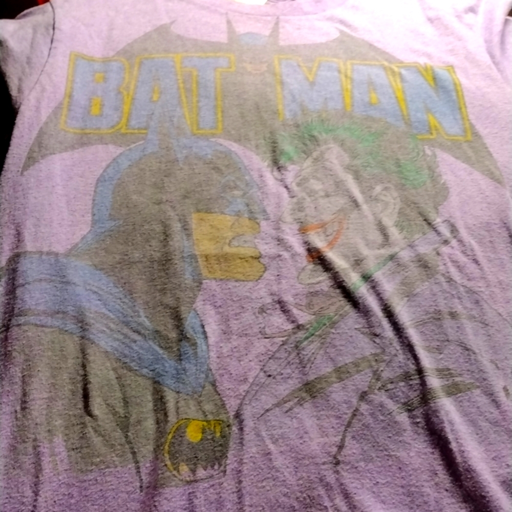 Original vintage purple batman t-shirt